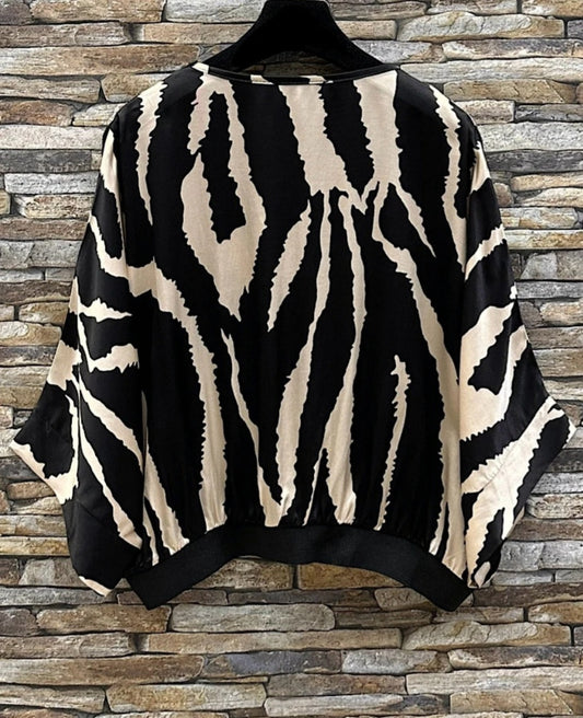 GILETTA kofta Zebra