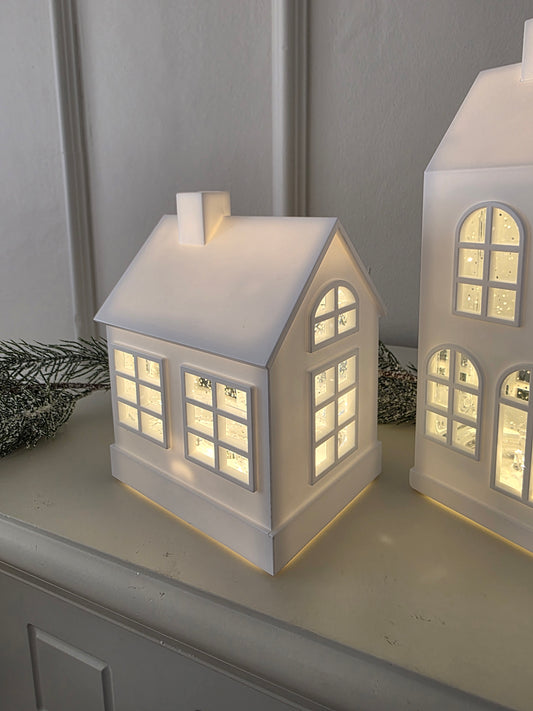 Inomhusdekoration belysning Vinter 16 cm Timer