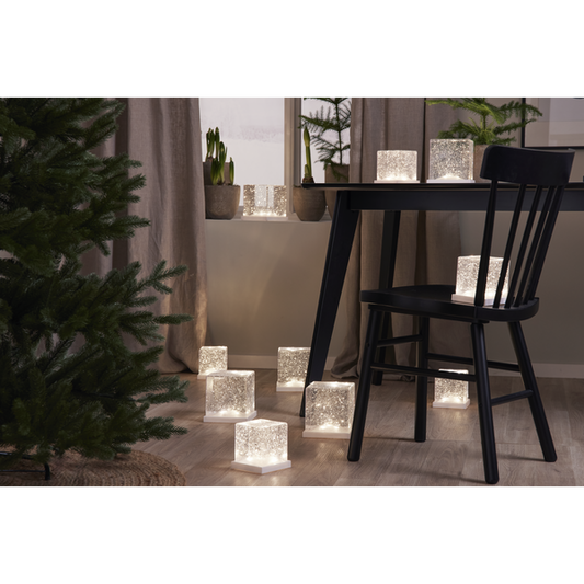 Inomhusdekoration Frost Belysning Timer 12 cm