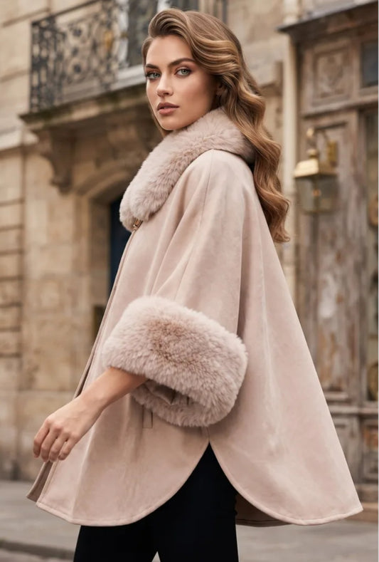 Poncho Kappa Alexandra Beige