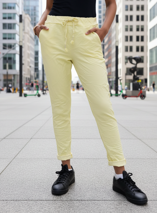Mirakelbyxa Ljusgul