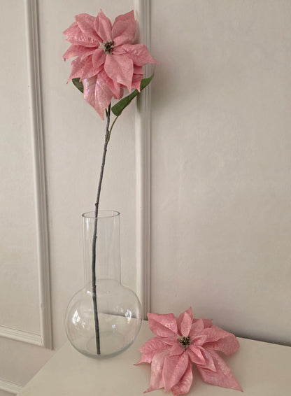 Julstjärna Rosa Shimmer 70 cm