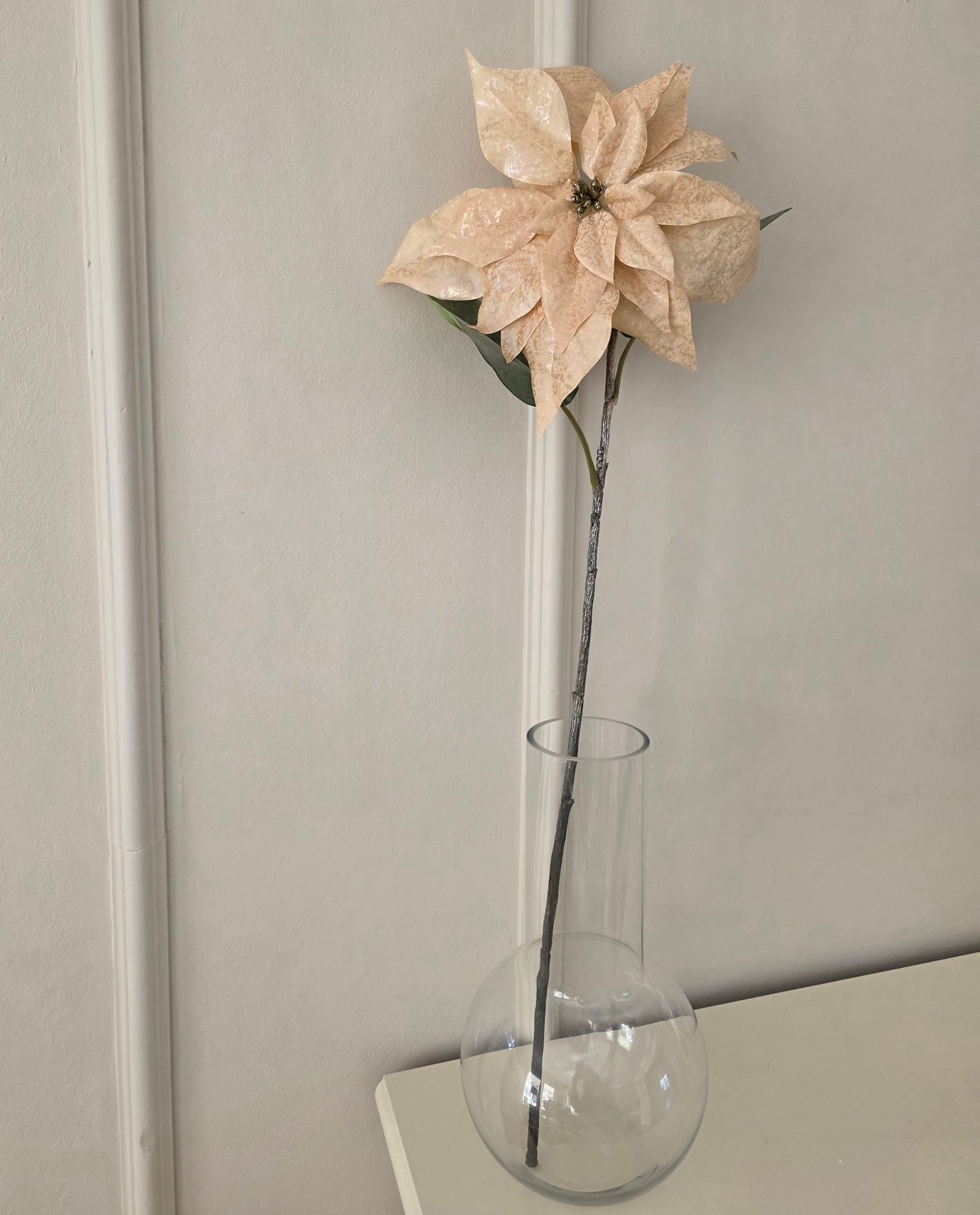 Julstjärna Champange Shimmer 70 cm