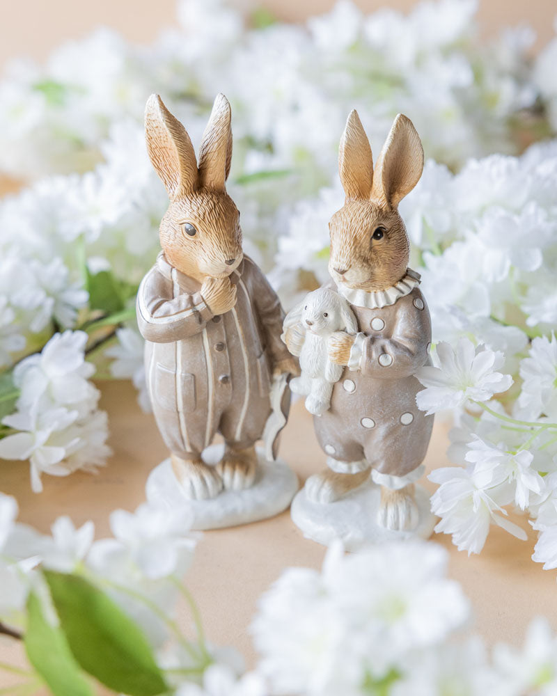 Dekoration Kanin Pyjamas 2-pack, 17 cm