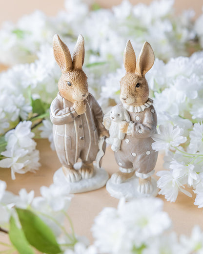 Dekoration Kanin Pyjamas 2-pack, 17 cm