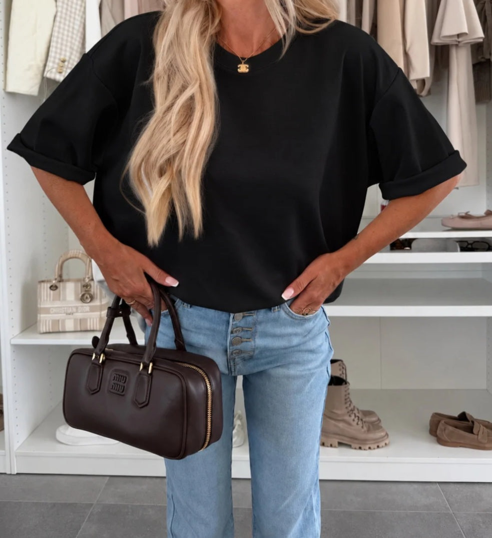 Oversize T-shirt Svart