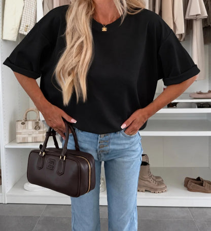 Oversize T-shirt Svart