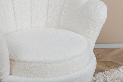 Fåtölj Calais Teddy offwhite
