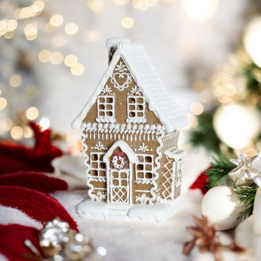 Gingerbread house Led lighting 21 cm