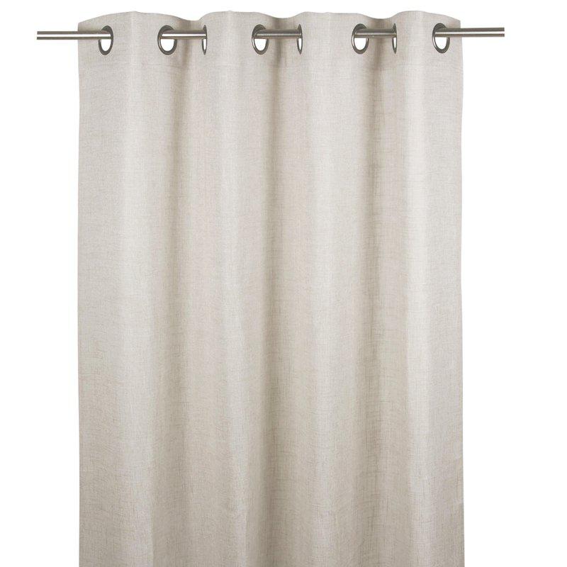 Gardiner 2-pack, BROOKLYN SAND Öljettlängder 250 cm