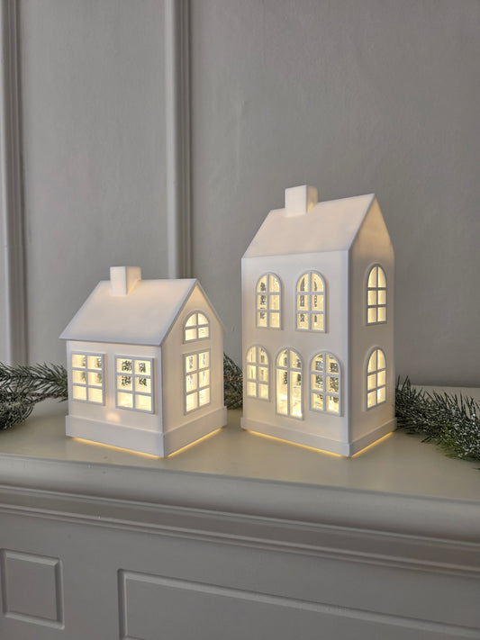 Inomhusdekoration belysning Vinter 22 cm Timer