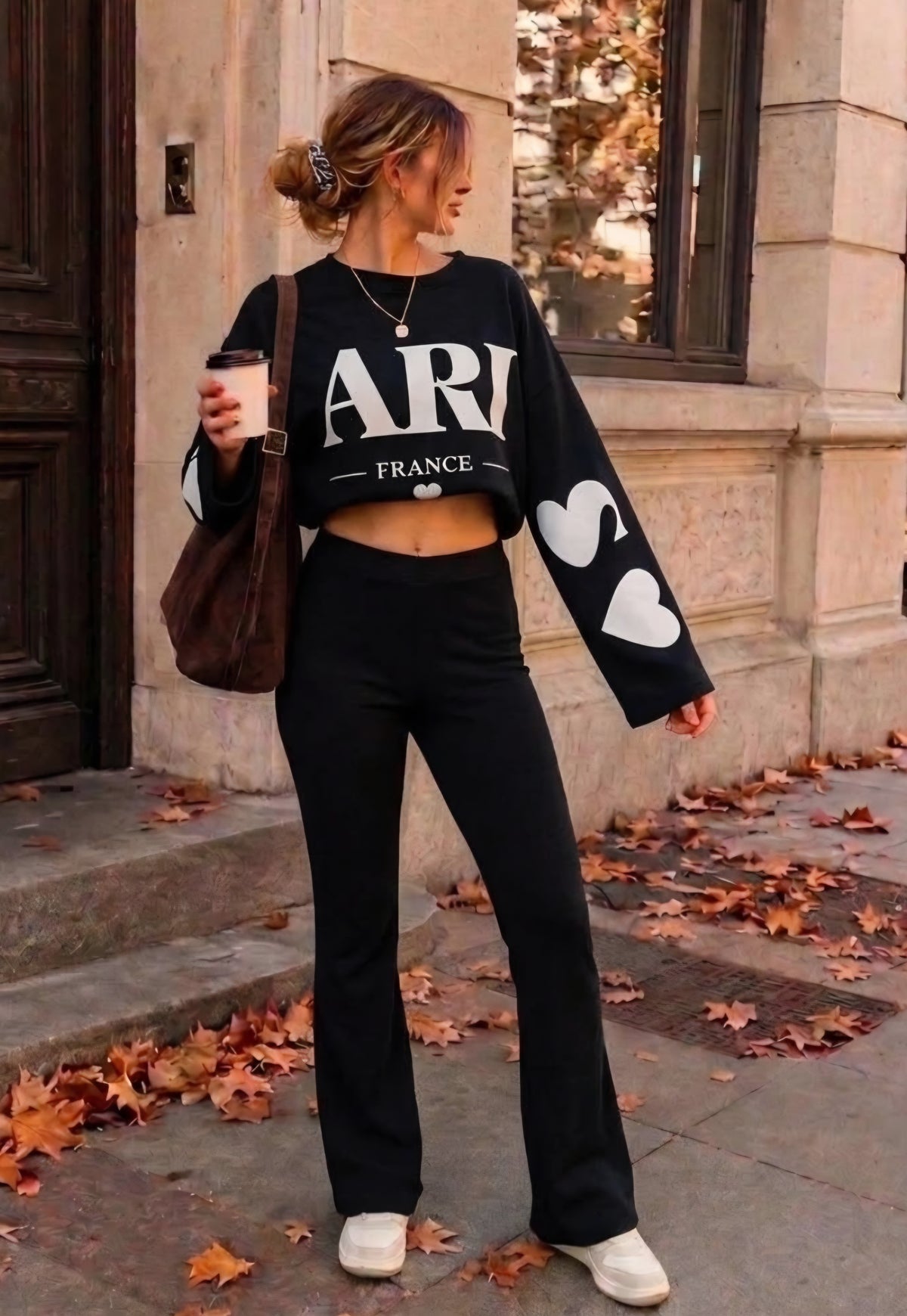 Joggingset Paris Svart