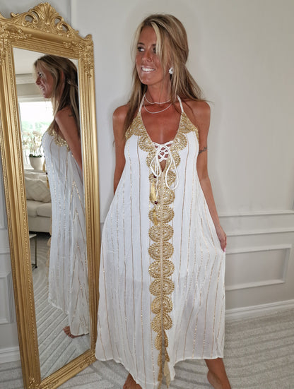 Klänning Bali White