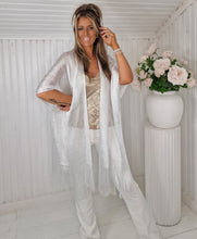 Load image into Gallery viewer, Kimono Glitter Vit
