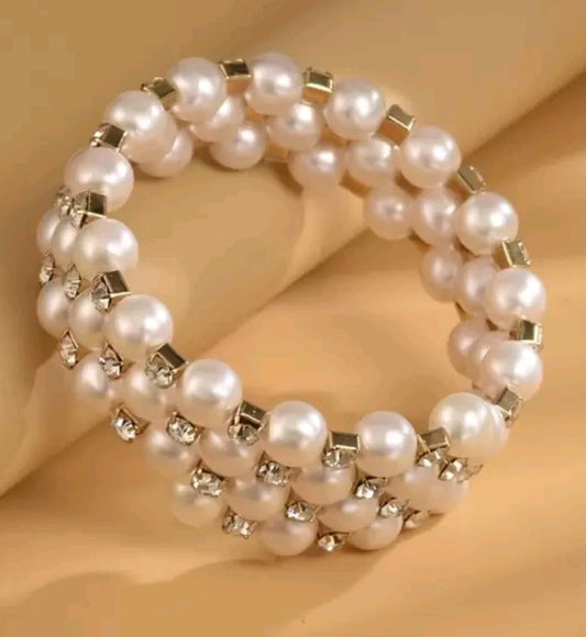 Armband Sara Pärl/guld