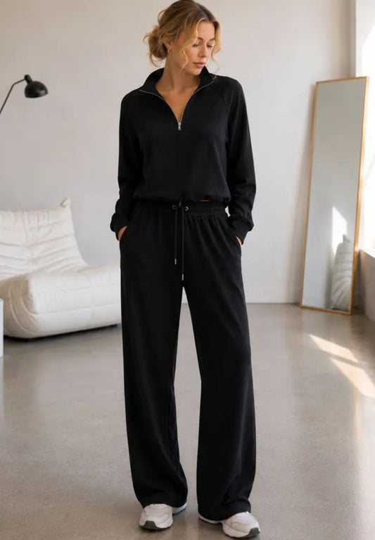 COZY – Bekvämt set Svart