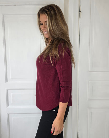 Sömlös stickad tröja Bourdax