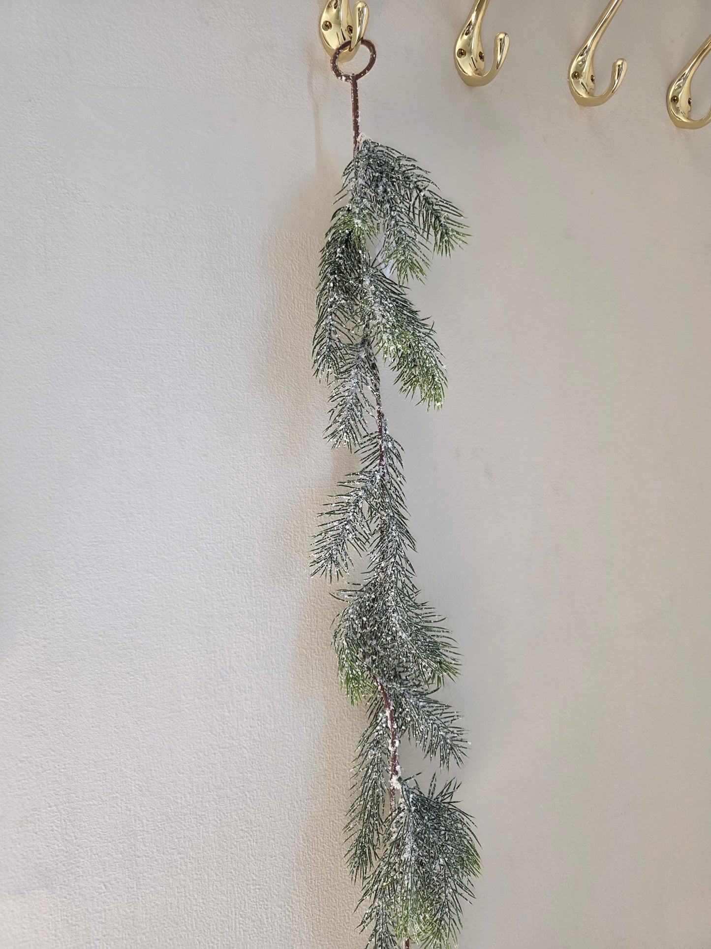 Grangirlang med frost 180 cm