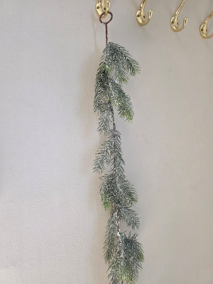 Grangirlang med frost 180 cm