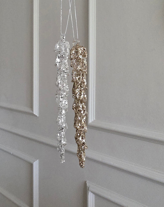 Hänge Istapp
15 cm Silver