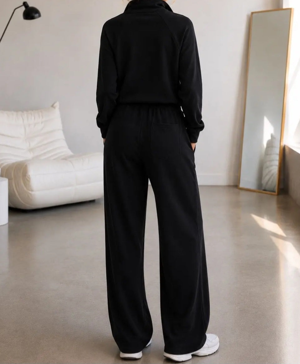 COZY – Bekvämt set Svart
