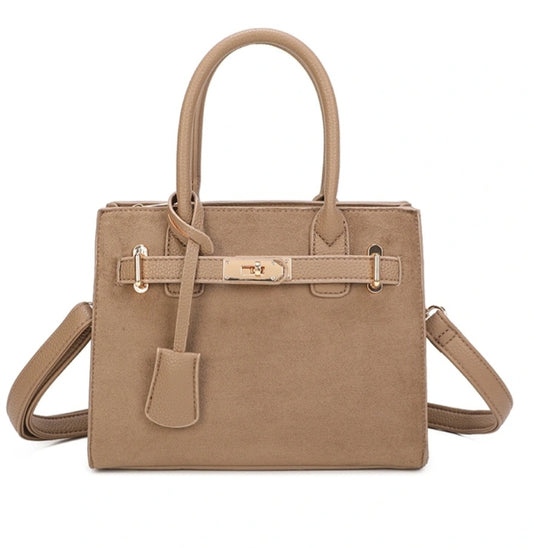 Gallantry mockahandväska Camel