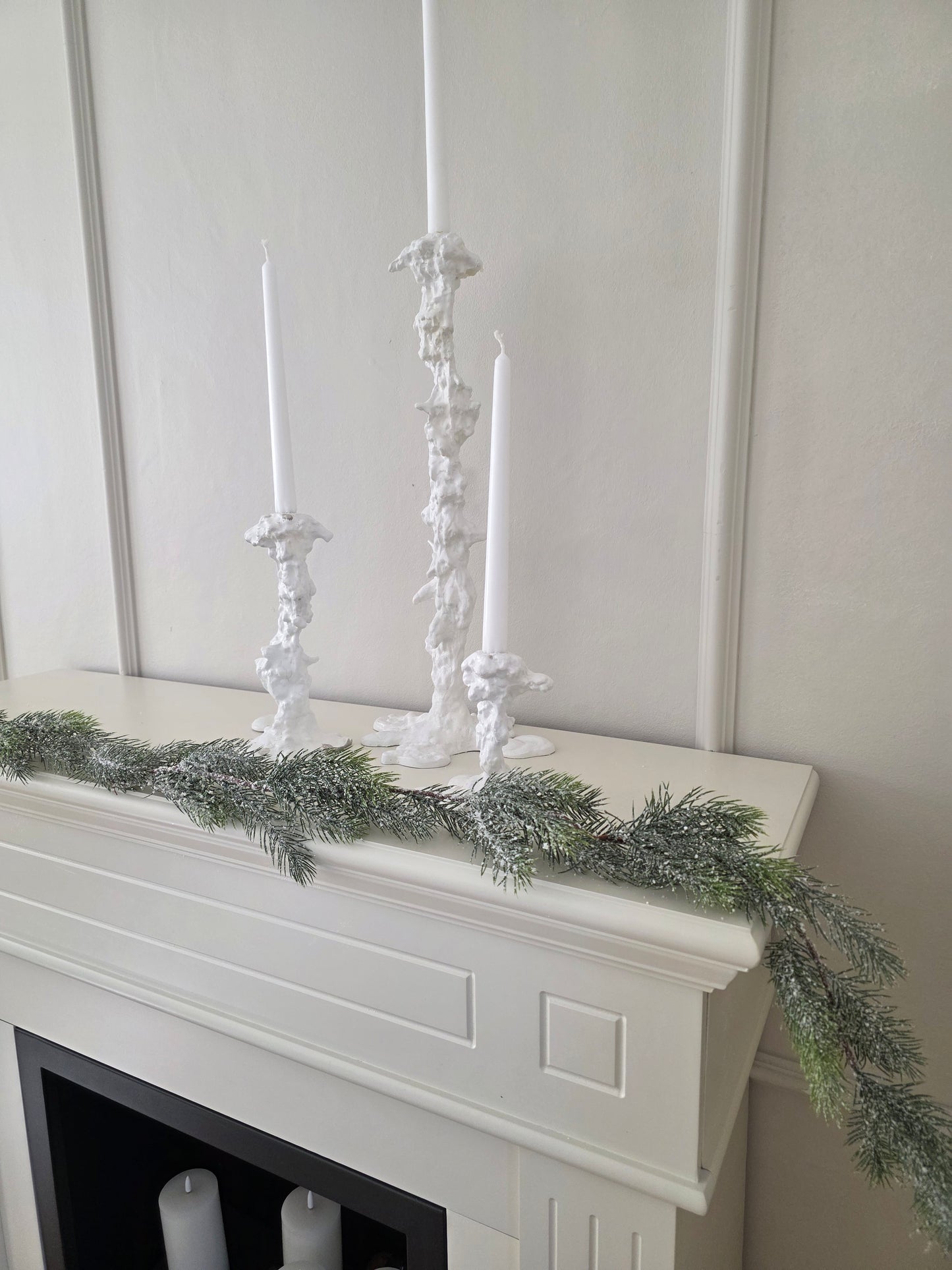 Grangirlang med frost 180 cm