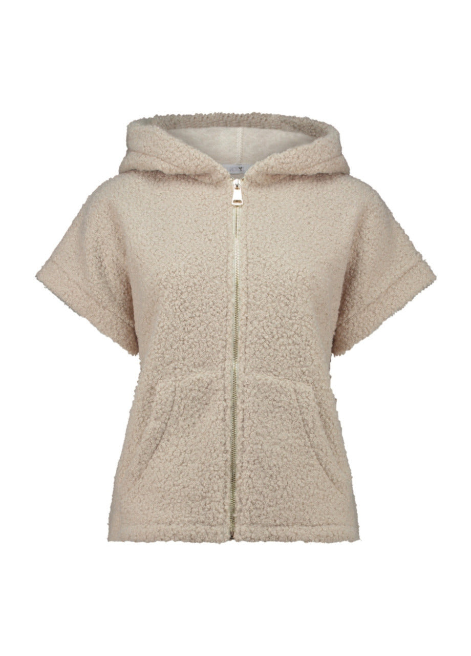 Teddy väst Karena Beige