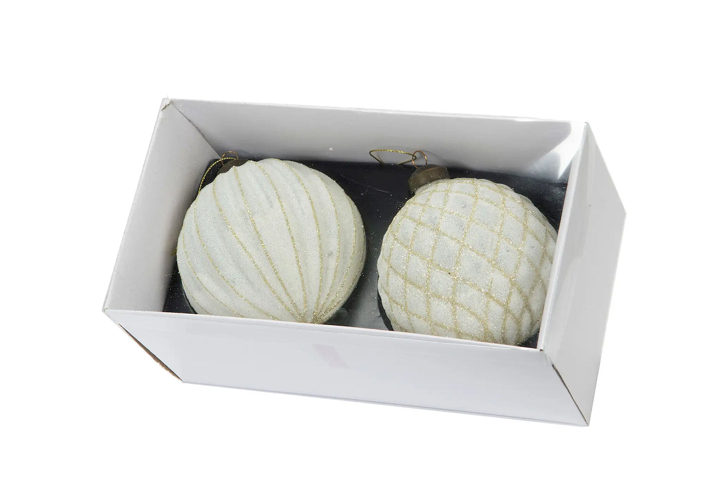 Julkula Snö Vit Mix
Ø10 cm 2-pack