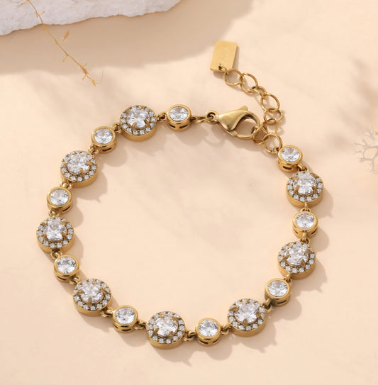 Armband Oriane Rostfritt stål Guld