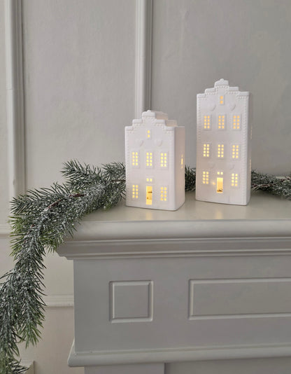 Bordsdekoration VINTER 21 cm Ledbelysning