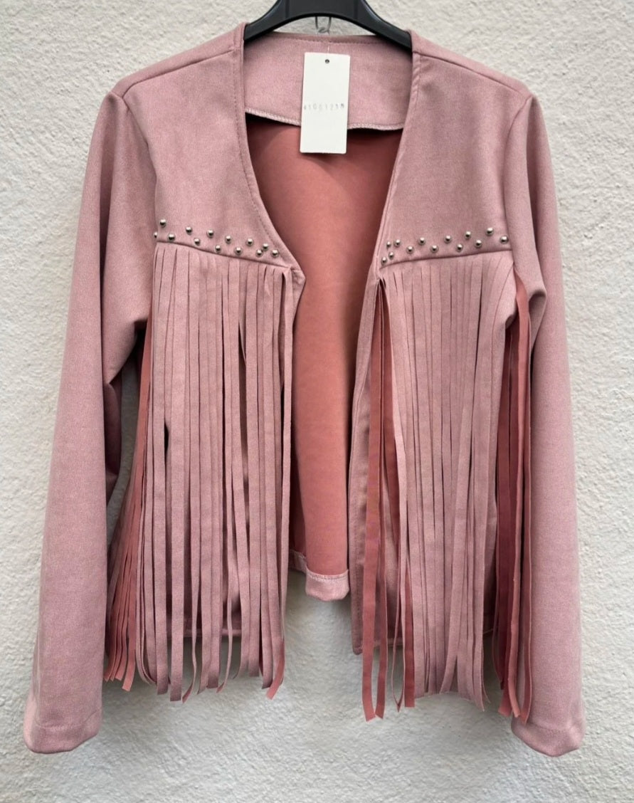 Jacka Pink fransar