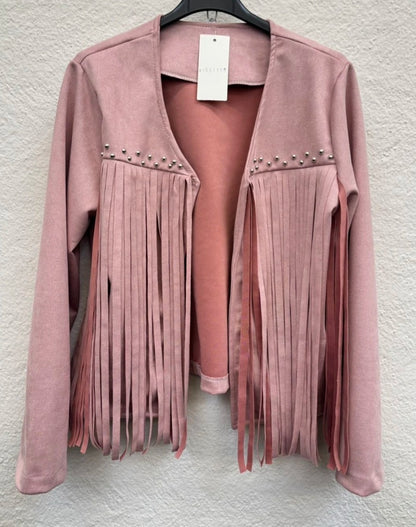 Jacka Pink fransar