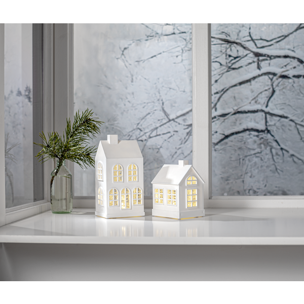 Inomhusdekoration belysning Vinter 22 cm