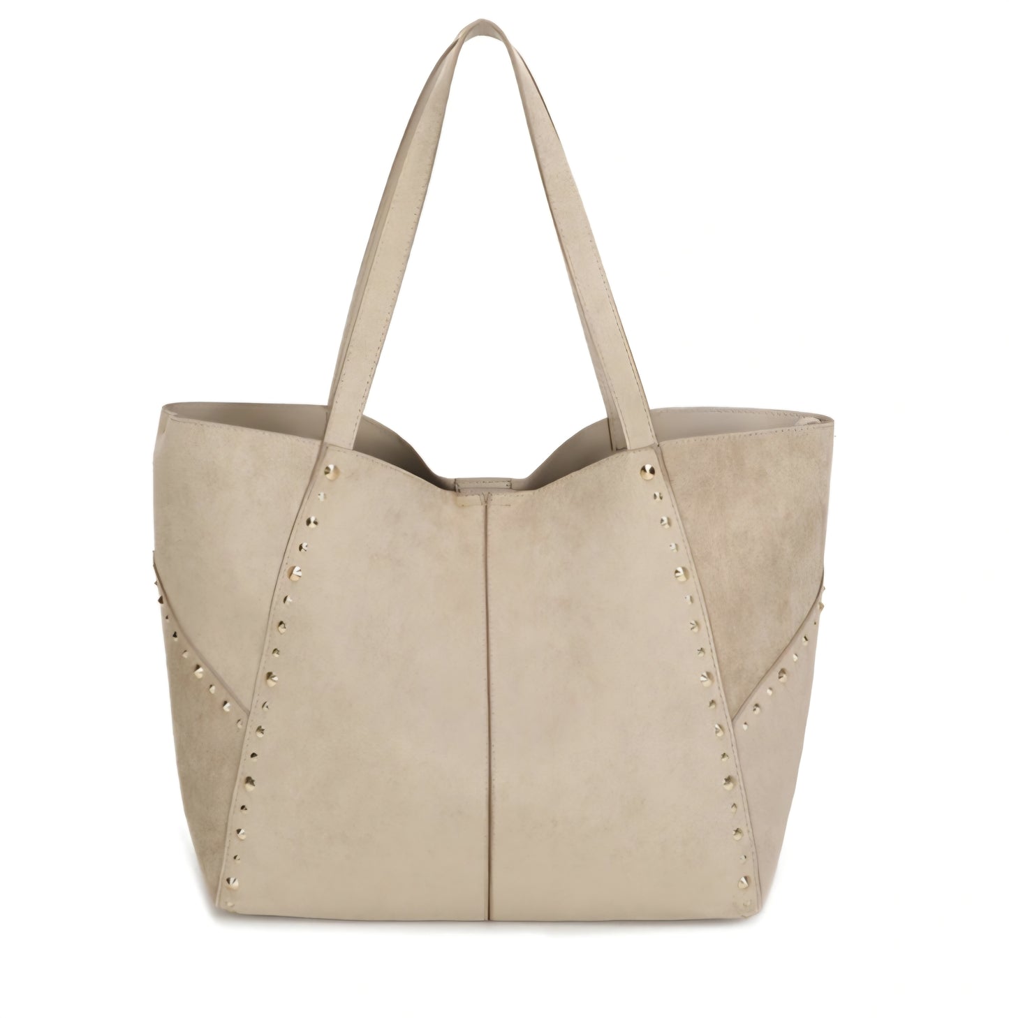 Gallantry nitad mocka-look väska Beige