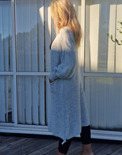 Ladda upp bild till gallerivisning, Cardigan  Lång Penny Grå
