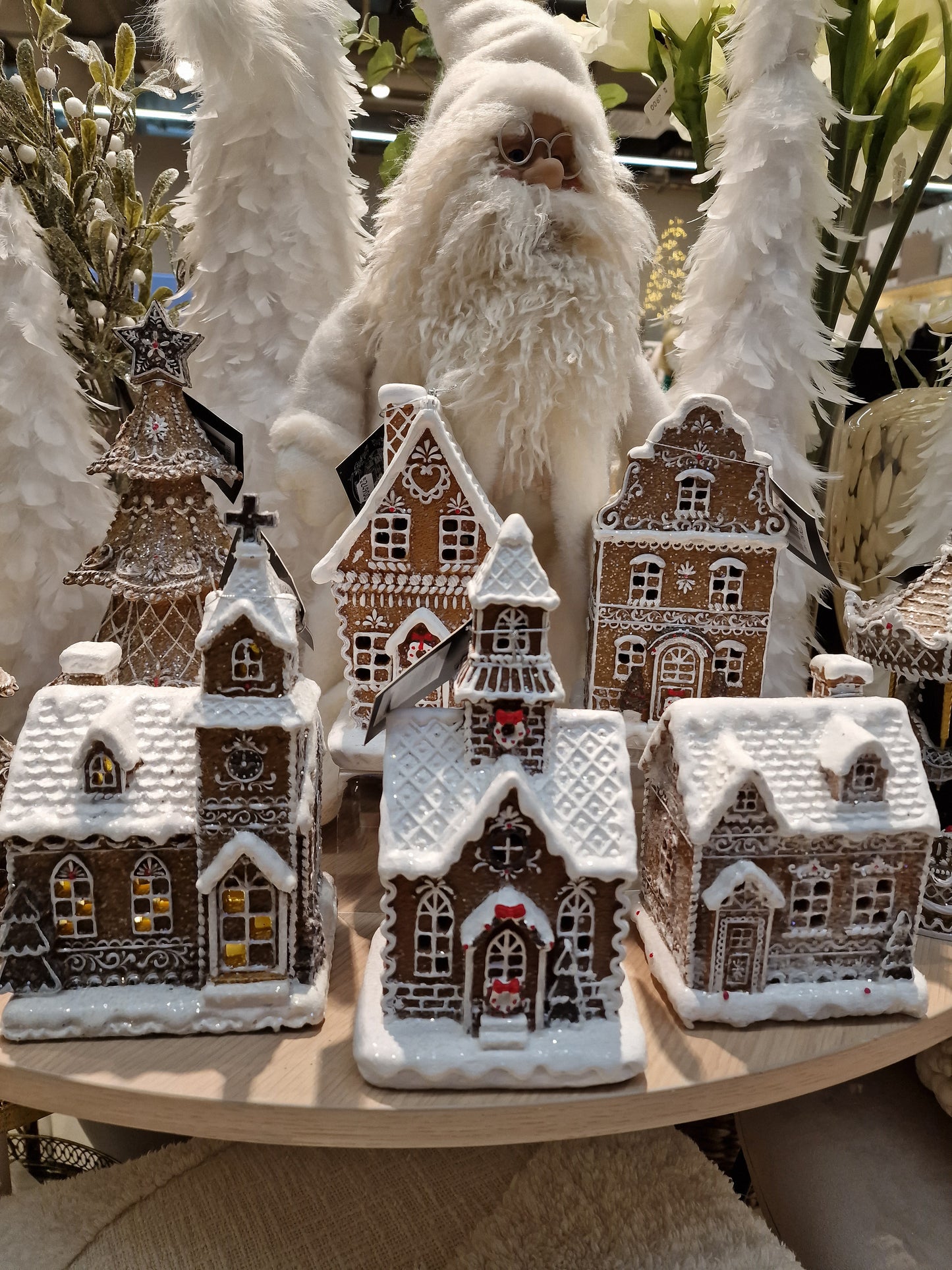 Pepparkakskyrka Ledbelysning 23 cm