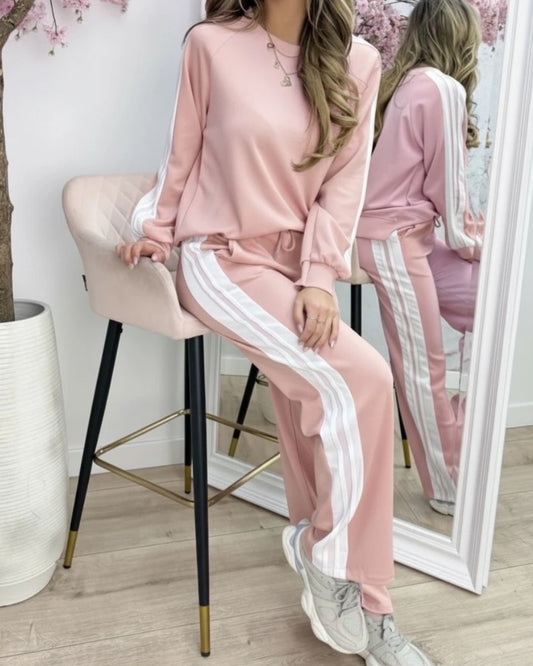 Joggingset, Byxa+Tröja Rosa