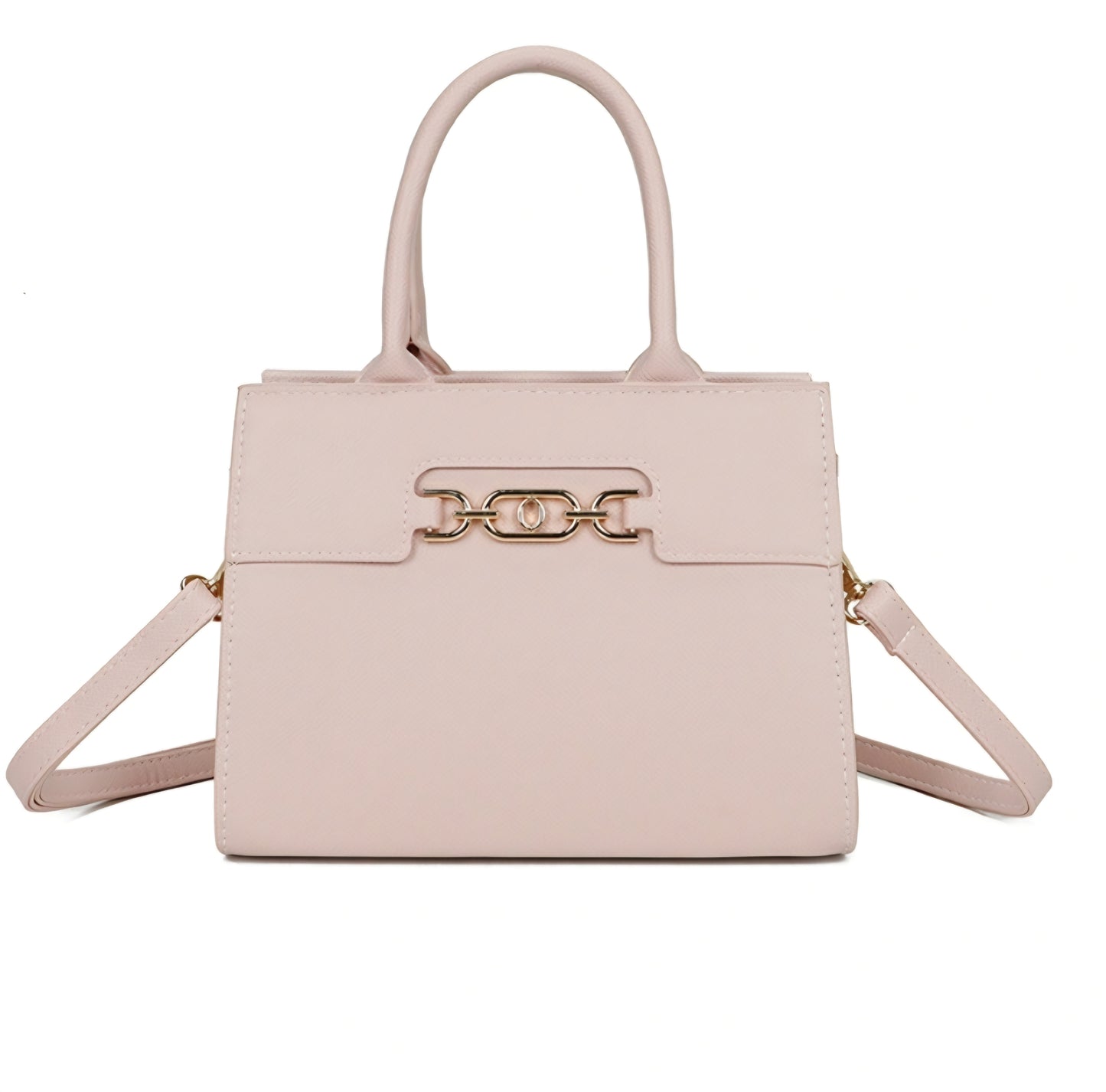 Handväska Spänne Rosa