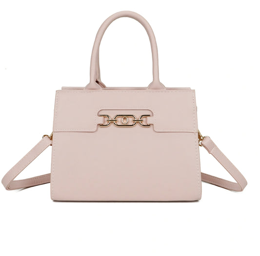 Handväska Spänne Rosa