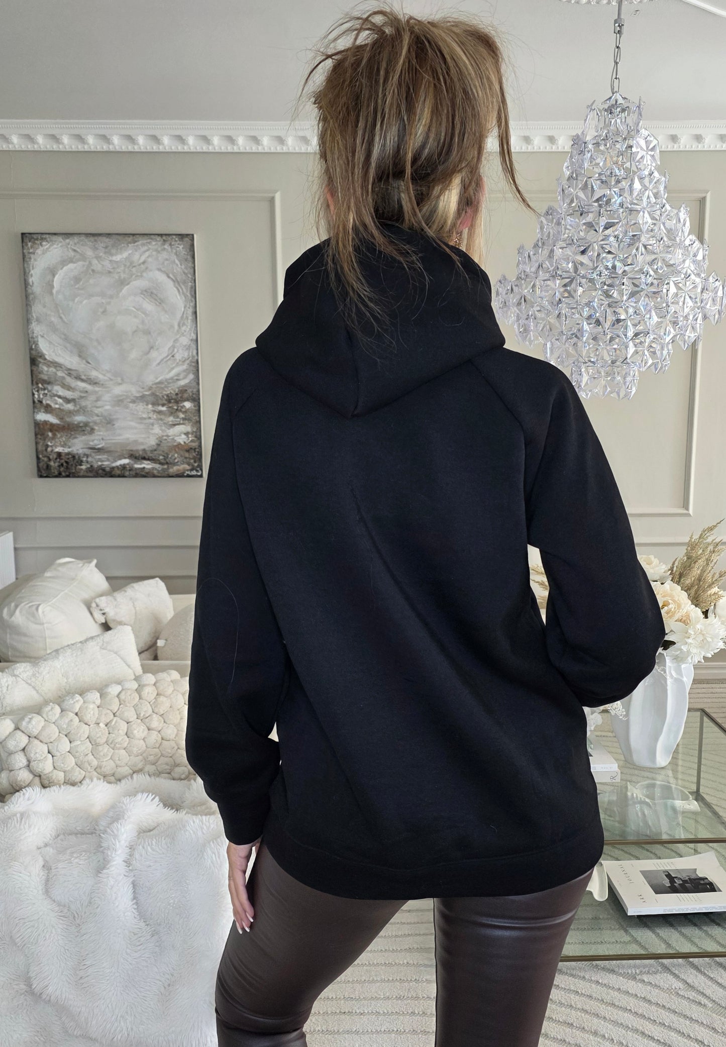 Prosecco Mood Hoodie Svart