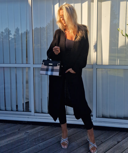 Cardigan lång Penny Svart