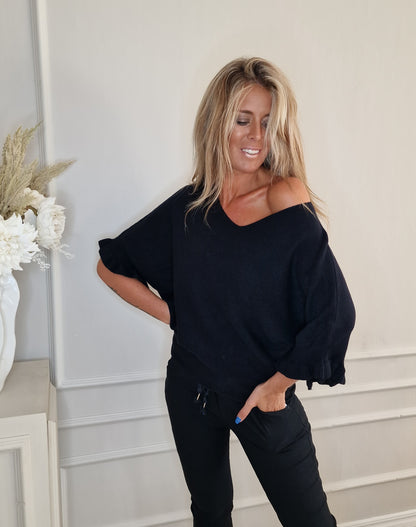 Topp Sienna Svart