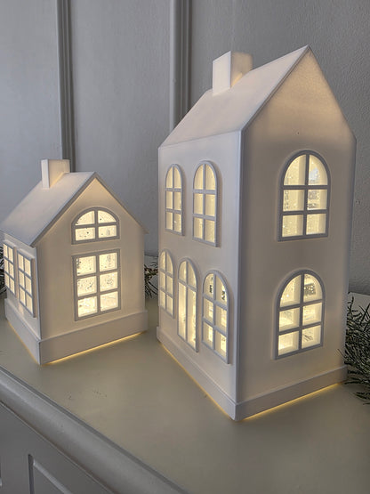 Inomhusdekoration belysning Vinter 22 cm Timer