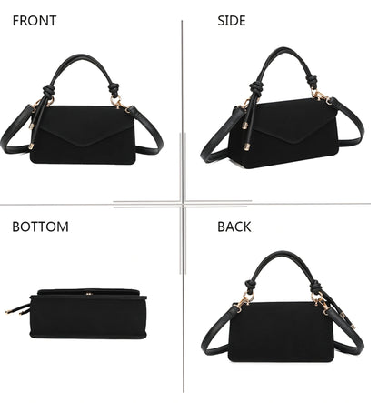 Gallantry mockahandväska Svart