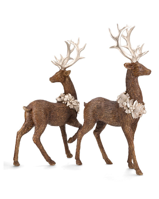 Stora Hjortar guldkrans 2-pack 46 cm