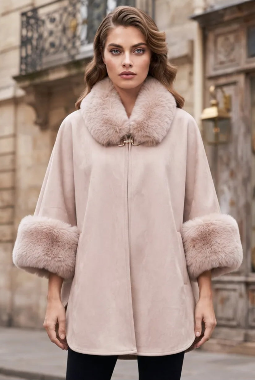 Poncho Kappa Alexandra Beige