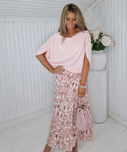 Ladda upp bild till gallerivisning, Smockkjol Ally Leopard Rosa
