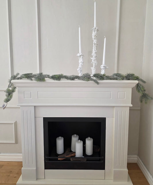 Grangirlang med frost 180 cm