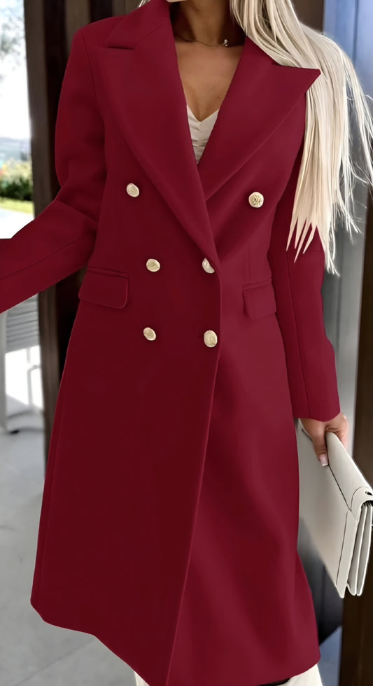 Elegant kappa Paris Vinröd